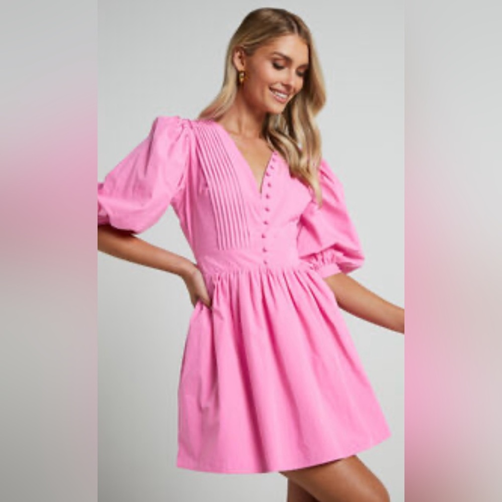 Showpo pink dress — see last two pics for accurate color!!